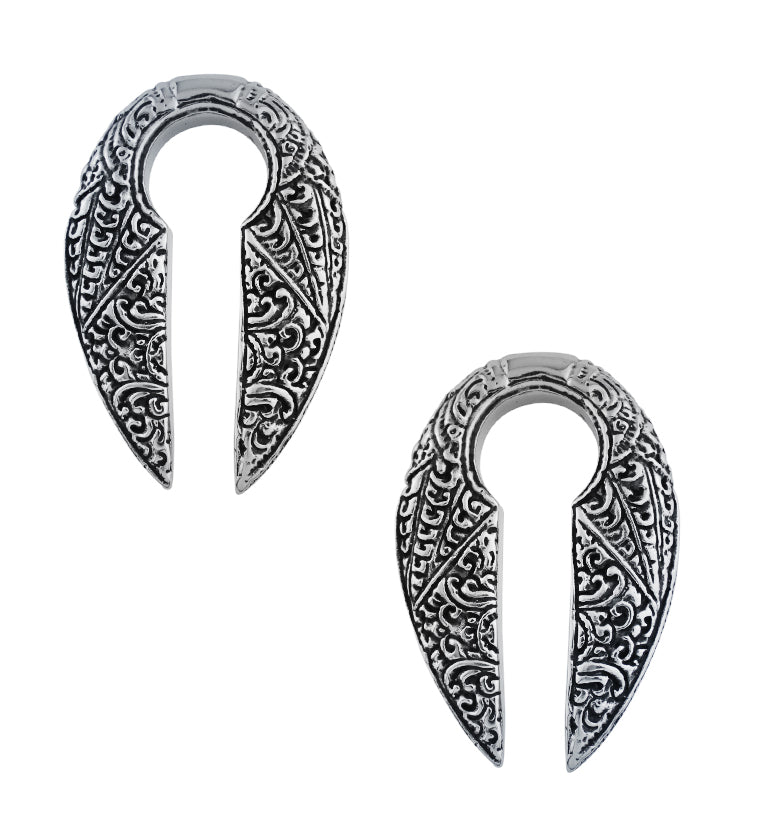 White brass hot sale ear weights