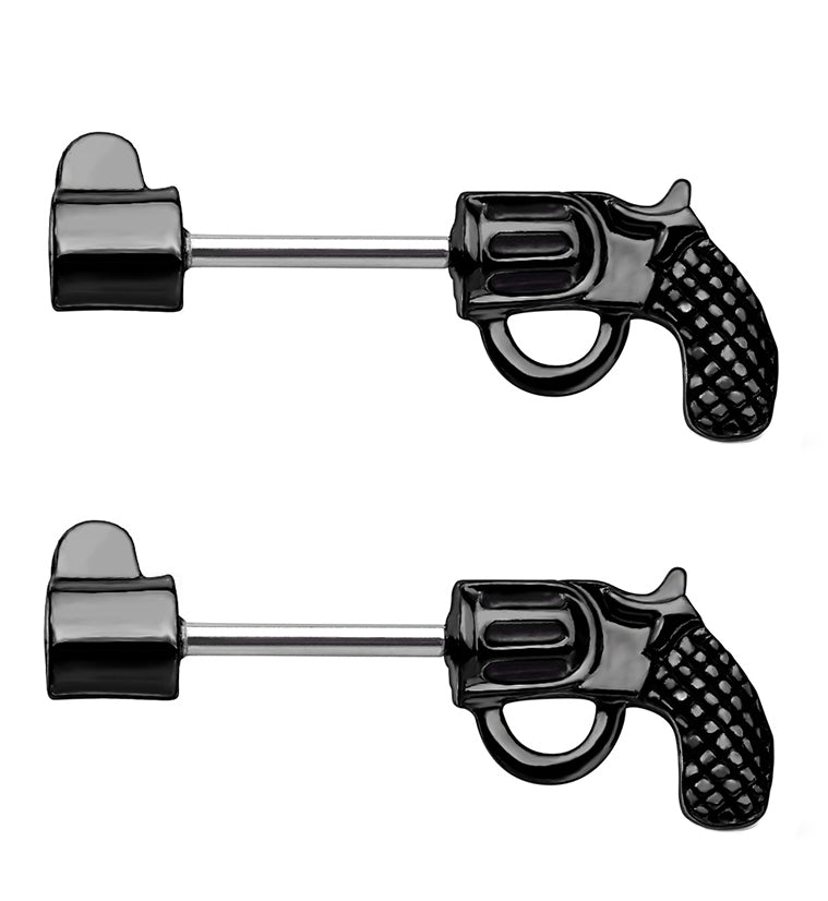 Gun on sale nipple barbells