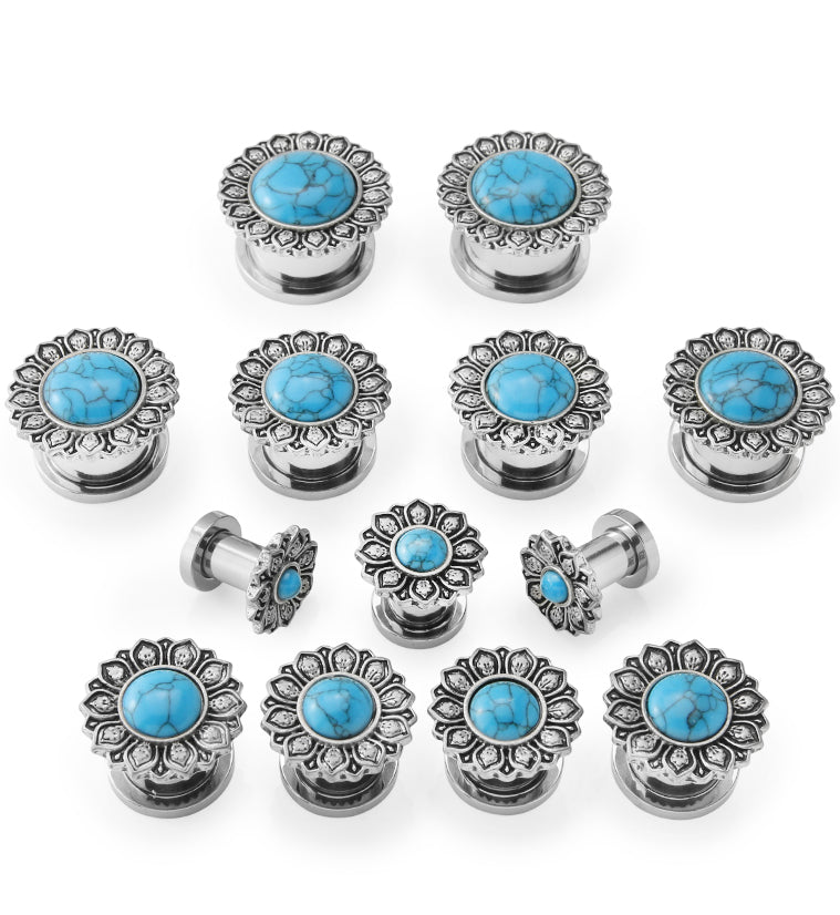 Eyelet Outlet  Turquoise Blue Self-Adhesive Rhinestones