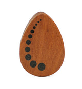 Alleyway Saba Wood Teardrop Plugs