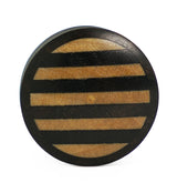 Areng Wooden Plugs With Striped Inlay