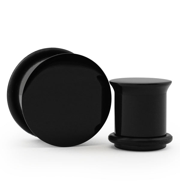 Black Single Flare Plugs