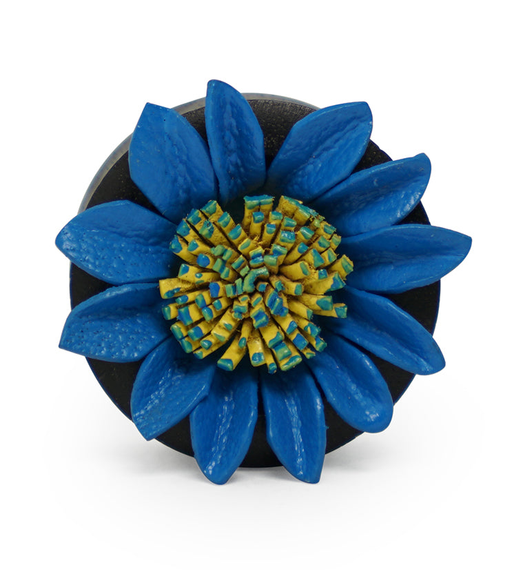 Blue Sunflower Sono Wood Plugs