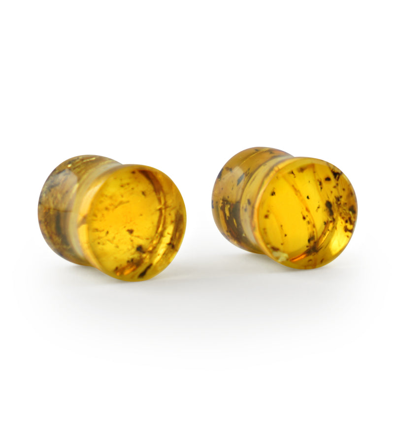 Chiapas Amber Plugs 00G (10mm) - Version 1