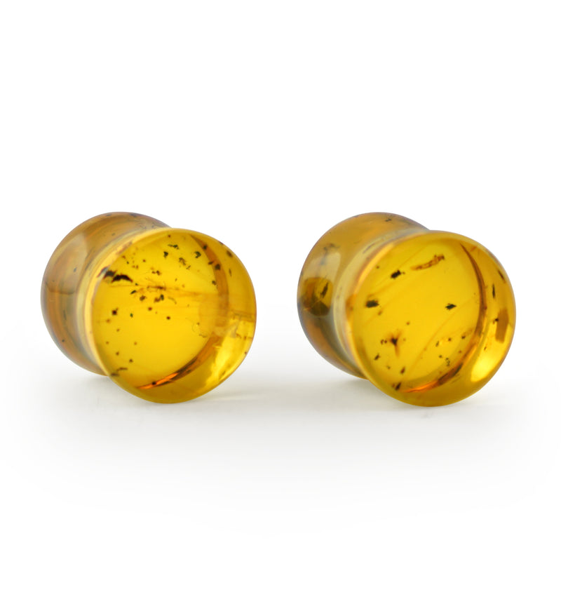 Chiapas Amber Plugs 00G (10mm) - Version 12