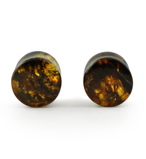 Chiapas Amber Plugs 00G (10mm) - Version 13