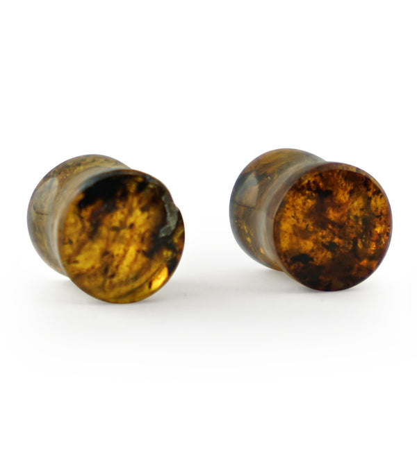 Chiapas Amber Plugs 00G (10mm) - Version 14