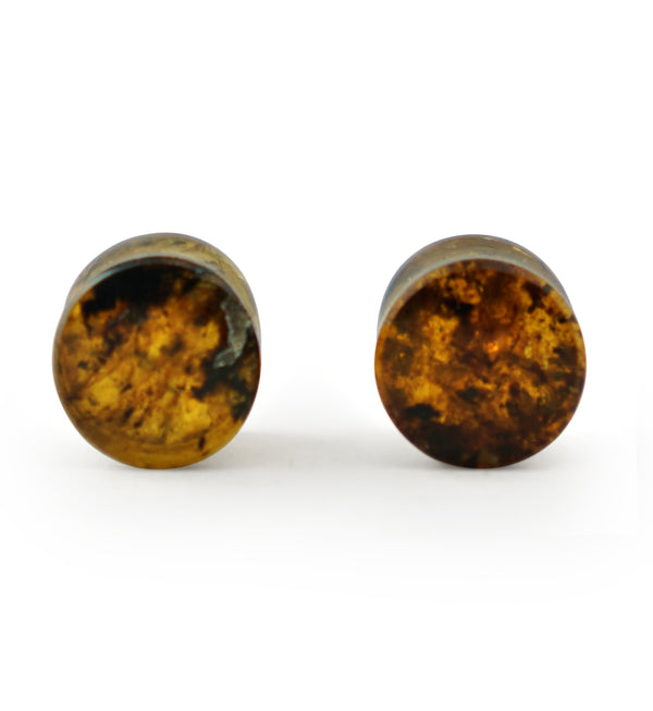 Chiapas Amber Plugs 00G (10mm) - Version 14