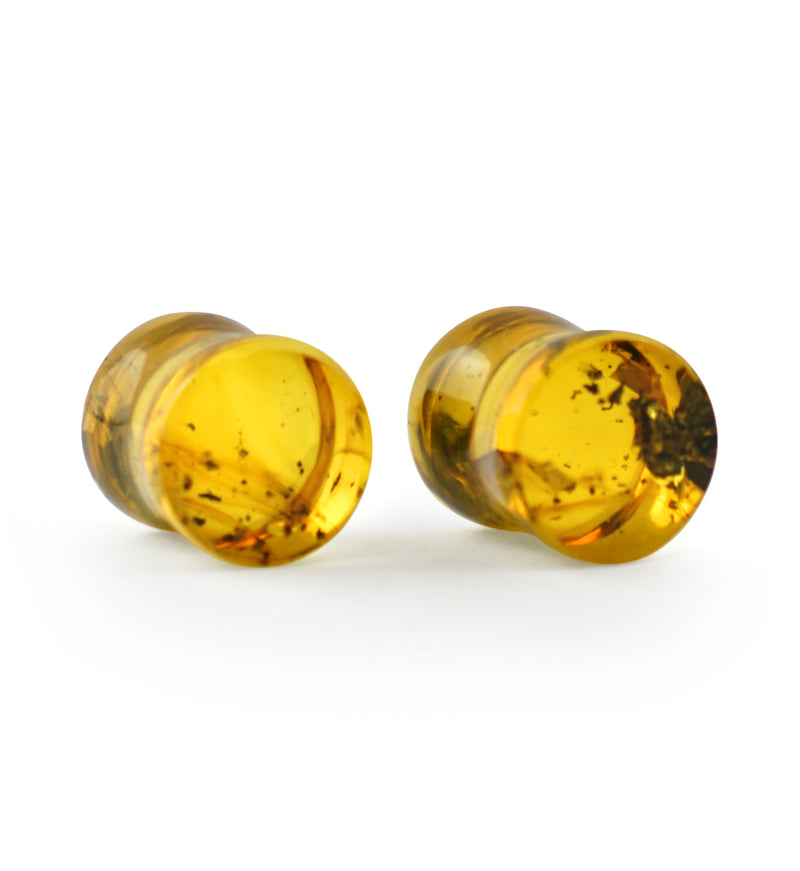 Chiapas Amber Plugs 00G (10mm) - Version 18