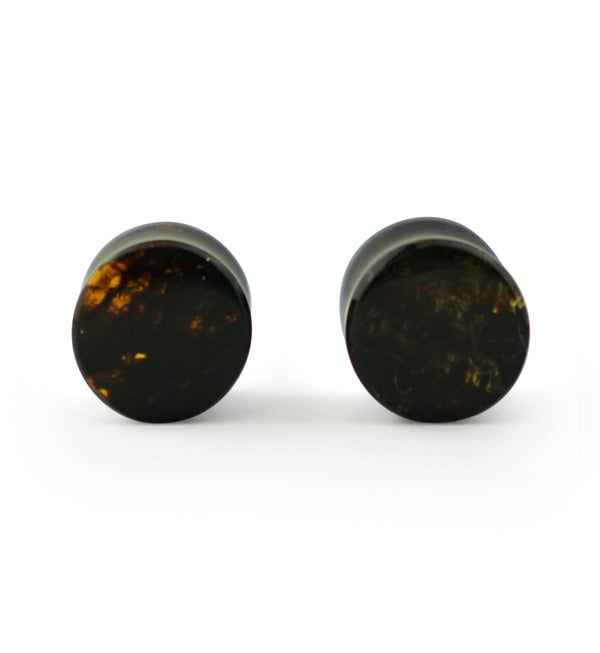 Chiapas Amber Plugs 00G (10mm) - Version 19