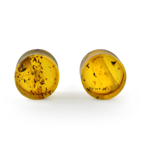 Chiapas Amber Plugs 00G (10mm) - Version 2