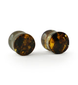 Chiapas Amber Plugs 00G (10mm) - Version 6