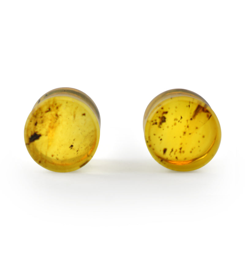 Chiapas Amber Plugs 00G (10mm) - Version 7