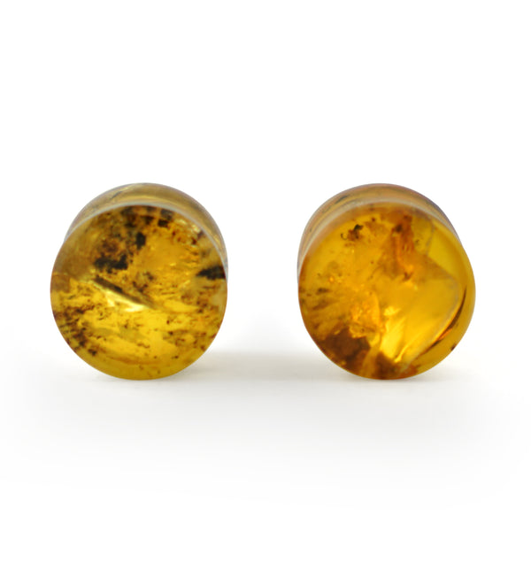 Chiapas Amber Plugs 00G (10mm) - Version 9