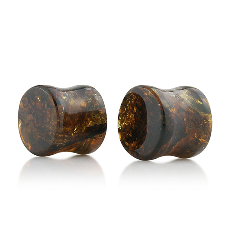 Chiapas Amber Plugs 1/2" (11.5mm) Version 1