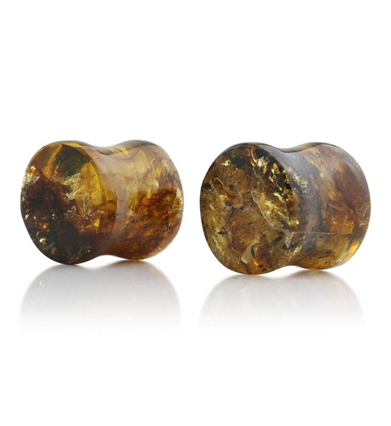 Chiapas Amber Plugs 1/2" (12mm) Version 3