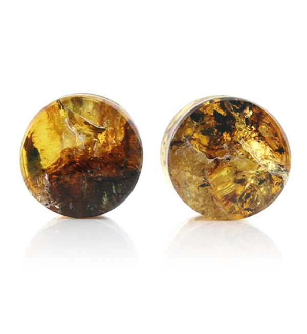 Chiapas Amber Plugs 1/2" (12mm) Version 3