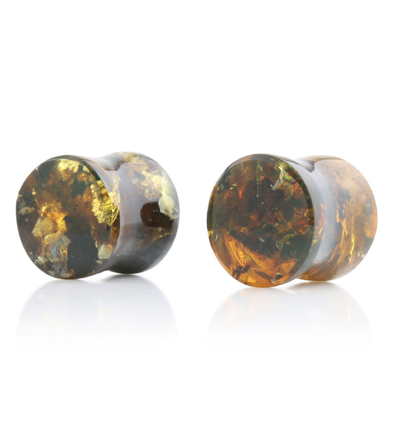 Chiapas Amber Plugs 1/2" (11.5mm) Version 9