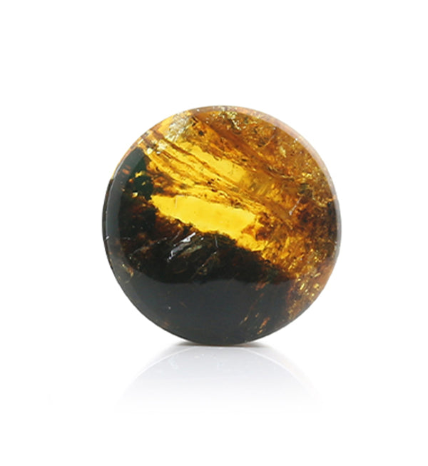 Chiapas Amber Plugs 9/16" (14mm) - Version 12 (SINGLE PLUG)