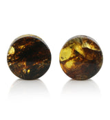 Chiapas Amber Plugs 9/16" (14mm) - Version 3