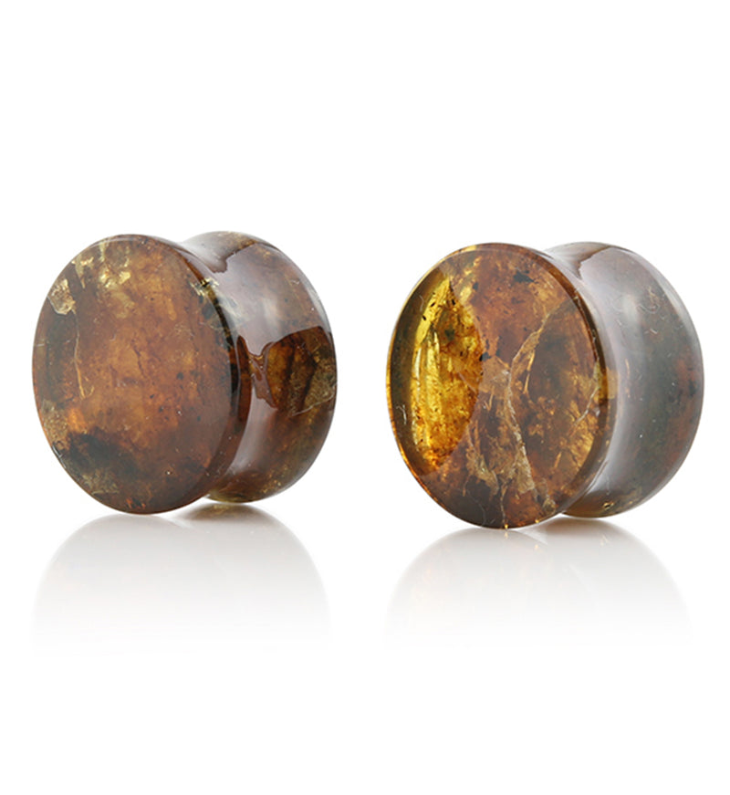 Chiapas Amber Plugs 3/4" (19mm) Version 2