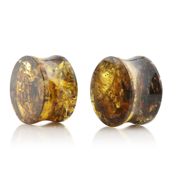 Chiapas Amber Plugs 3/4" (19mm) Version 4