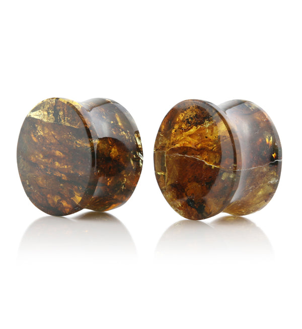 Chiapas Amber Plugs 3/4" (19mm) Version 6