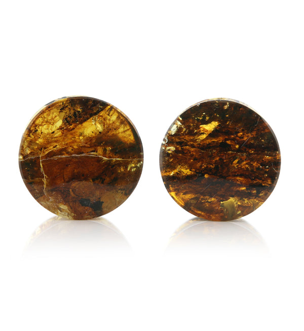 Chiapas Amber Plugs 3/4" (19mm) Version 6