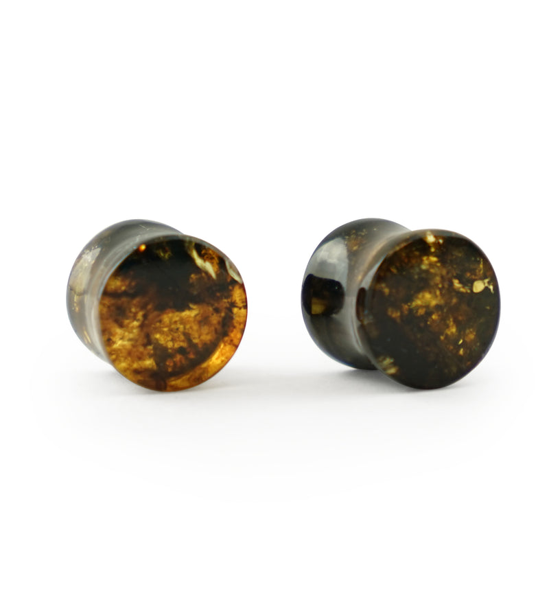 Chiapas Amber Plugs 1/2" (11.5mm) Version 15