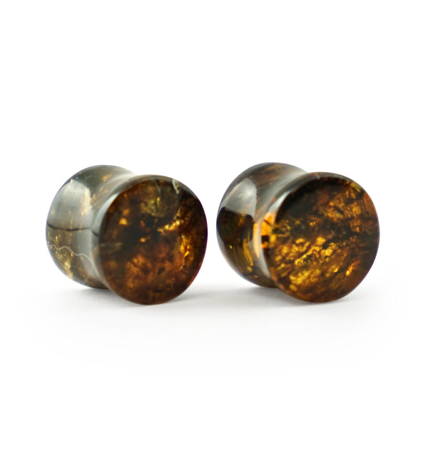 Chiapas Amber Plugs 1/2" (11.5mm) Version 8