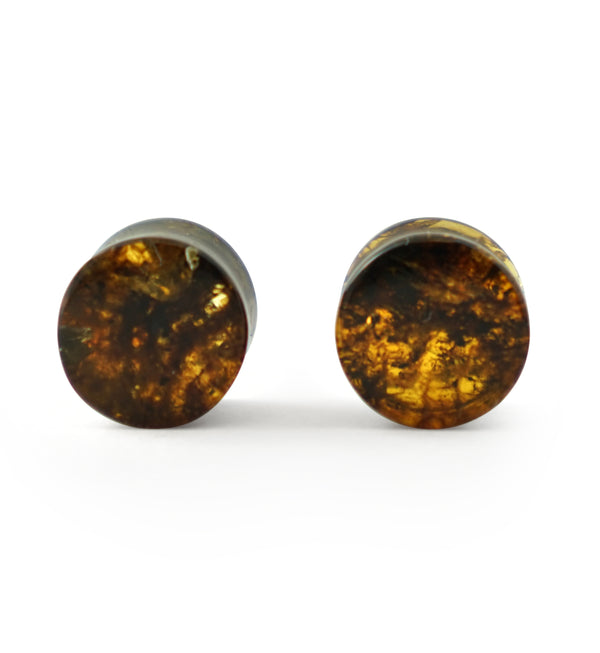 Chiapas Amber Plugs 1/2" (11.5mm) Version 8