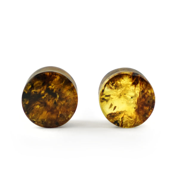 Chiapas Amber Plugs 1/2" (12mm) Version 14