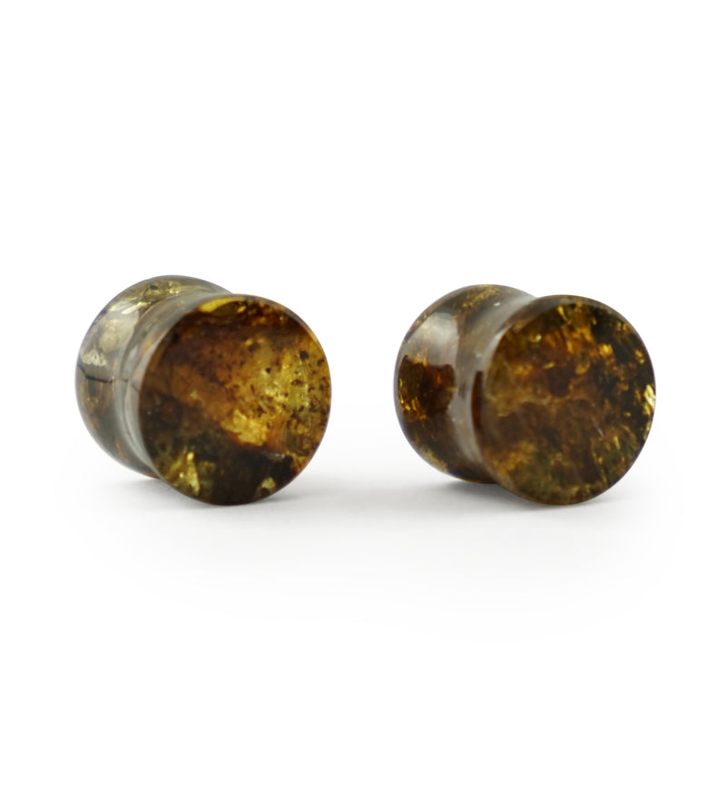 Chiapas Amber Plugs 1/2" (12mm) Version 18