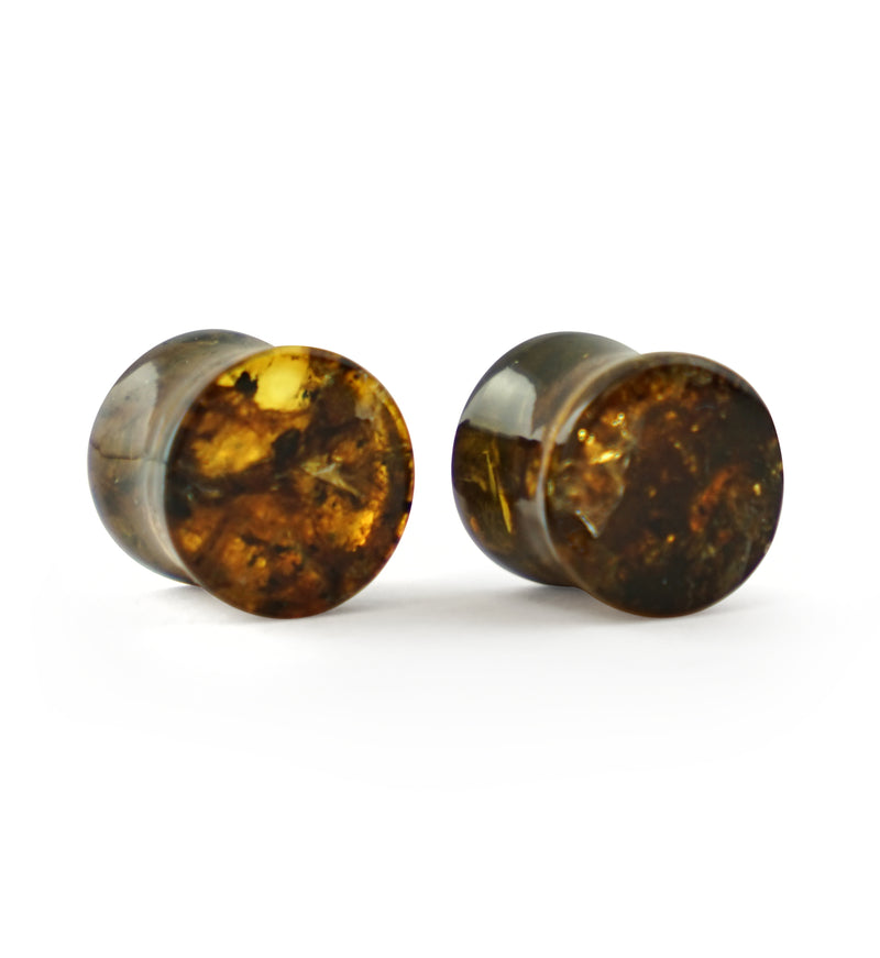 Chiapas Amber Plugs 1/2" (12mm) Version 4