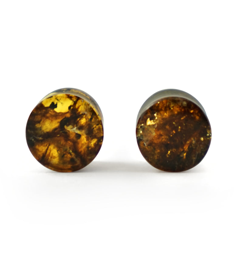 Chiapas Amber Plugs 1/2" (12mm) Version 4