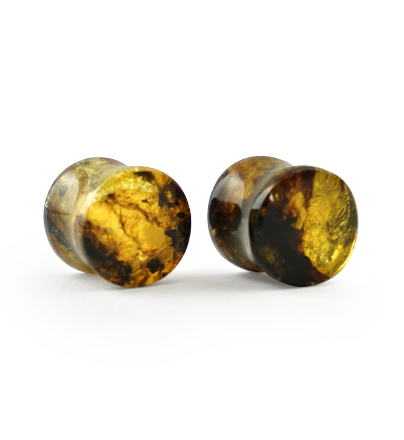 Chiapas Amber Plugs 1/2" (12mm) Version 5