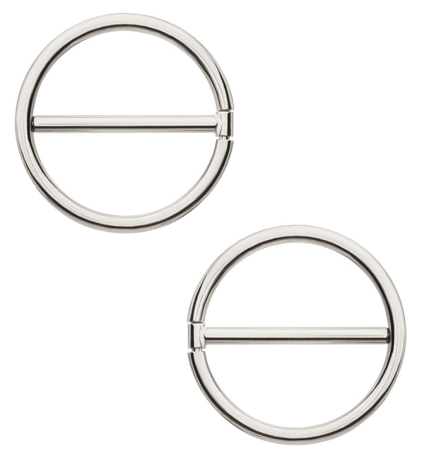 Circlet Titanium Nipple Clicker Ring