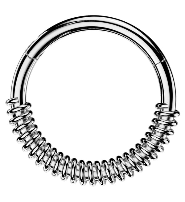 Coil Stainless Steel Hinged Segment Ring