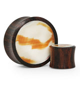 Cukli Shell Inlay Wooden Plugs