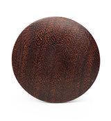 Single Flare Dark Tamarind Wood Plugs