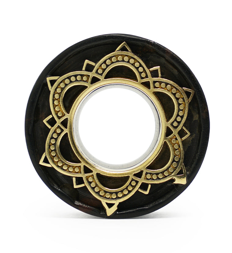 Brass Florid Areng Wooden Tunnels