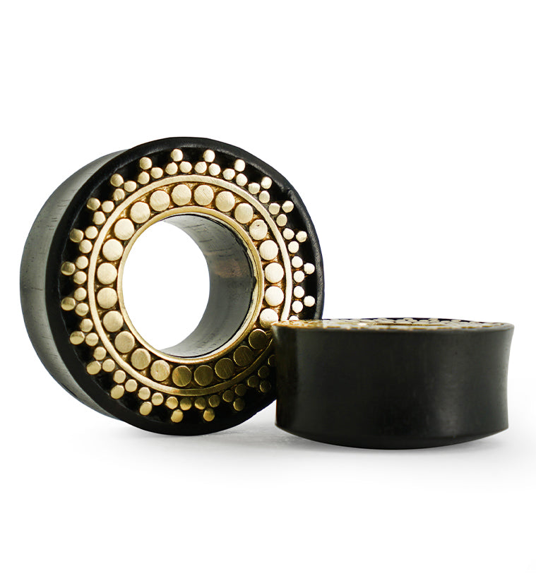 Brass Motif Areng Wooden Tunnels