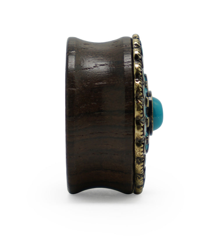 Golden Osiris Ebony Wood Plugs