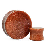 Goldstone Glass Plugs