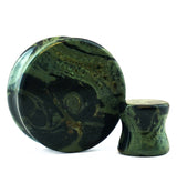 Green Eye Jasper Stone Plugs