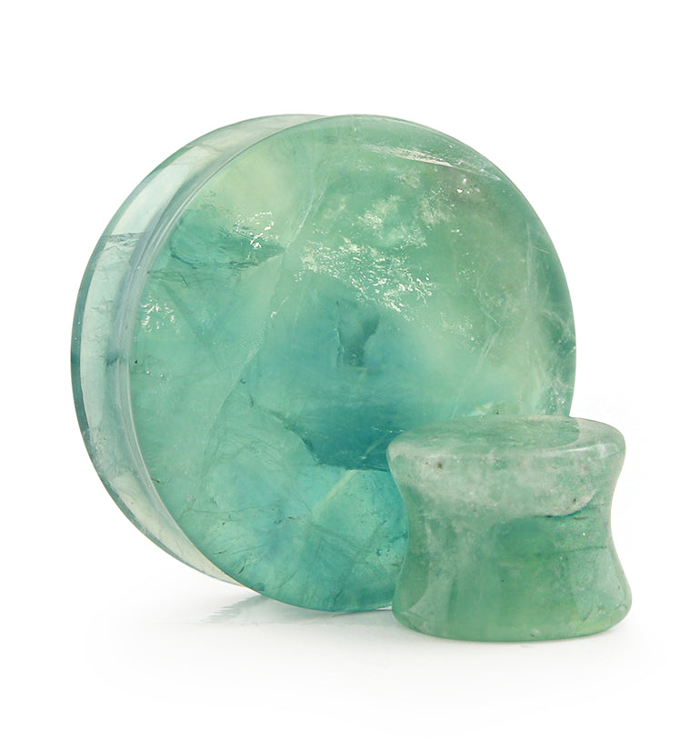 Green Fluorite Stone Plugs