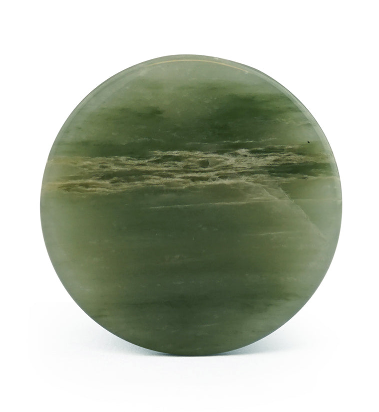 Green Jasper Stone Plugs