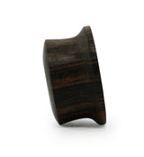 Hammered Areng Wood Mayan Flare Tunnel Plugs