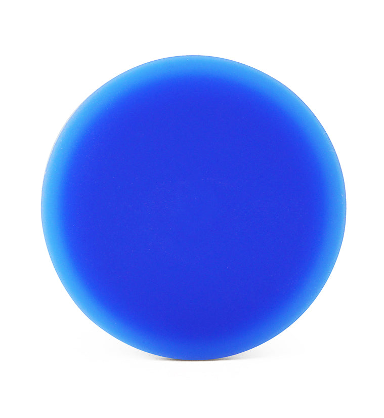 Kaos Blue Silicone Hollow Plugs