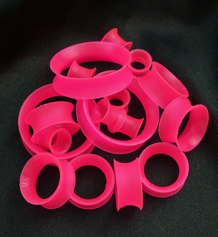 Kaos Hot Pink Silicone Skin Eyelets